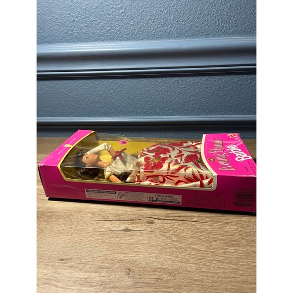 1995‎ EVENING FLAME BARBIE 15533 ORIGINAL BOX UNOPENED BRUNETTE - Picture 5 of 8